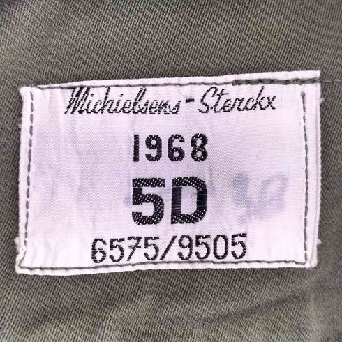 MICHIELSENS STERCKX 1968 ベルギー軍 M-64 フィールドジャケット メンズ 5D