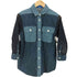 ブルーレーベルクレストブリッジ BLUE LABEL CRESTBRIDGE ドッキングメッシュデニムシャツ レディース 38