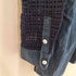 ブルーレーベルクレストブリッジ BLUE LABEL CRESTBRIDGE ドッキングメッシュデニムシャツ レディース 38