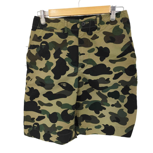 アベイシングエイプ A BATHING APE 1STカモ ナイロンショートパンツ レディース