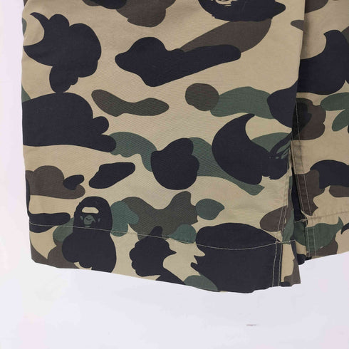 アベイシングエイプ A BATHING APE 1STカモ ナイロンショートパンツ レディース