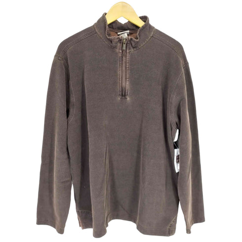 エルエルビーン L.L.Bean 00s 鹿の子ハーフジップポロシャツ レディース JPN:L