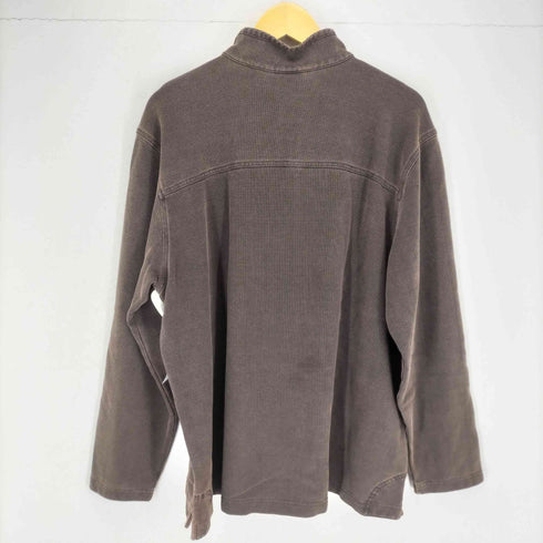エルエルビーン L.L.Bean 00s 鹿の子ハーフジップポロシャツ レディース JPN:L