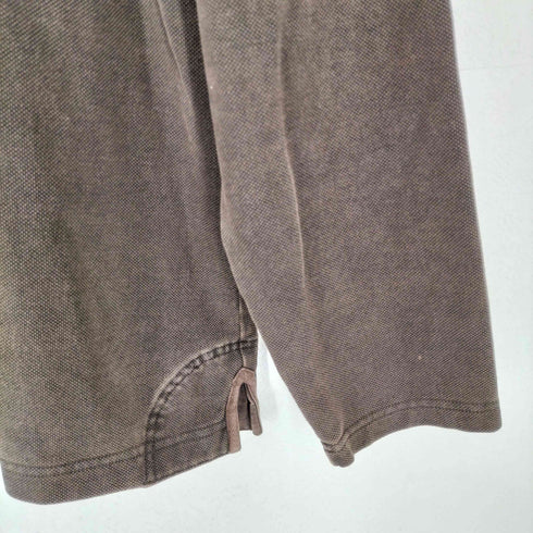 エルエルビーン L.L.Bean 00s 鹿の子ハーフジップポロシャツ レディース JPN:L