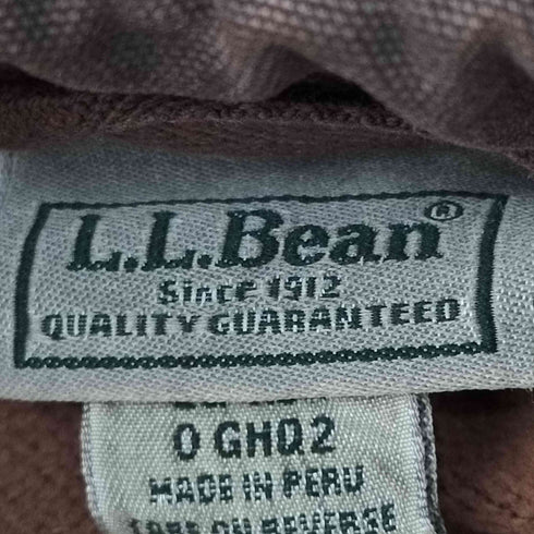 エルエルビーン L.L.Bean 00s 鹿の子ハーフジップポロシャツ レディース JPN:L