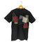 コムデギャルソンオム COMME des GARCONS HOMME パッチワーク サイドスリット クルーネックTシャツ メンズ JPN:L