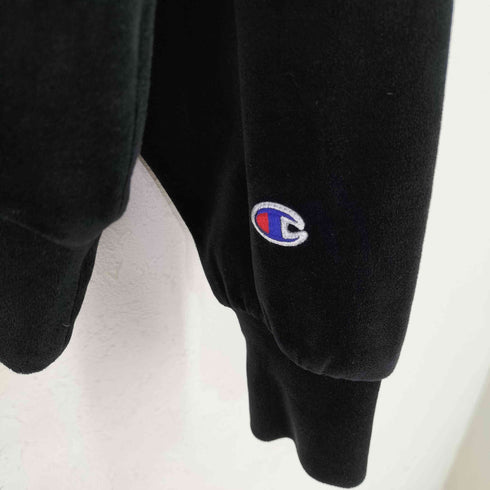 チャンピオン Champion CREWNECK SWEATSHIRT ベロアスウェットトレーナー レディース L
