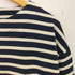アップスケープオーディエンス Upscape Audience 10オンス バスク天竺 ボーダー ボートネック BOX Tee メンズ JPN:L