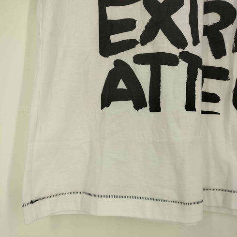 イッセイミヤケ ISSEY MIYAKE 黒タグ 10‐11 A/W CAFE プリント Tシャツ メンズ