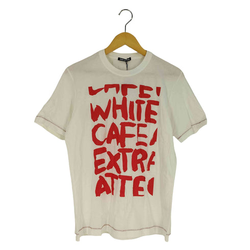 イッセイミヤケ ISSEY MIYAKE 黒タグ 10‐11 A/W CAFE プリント Tシャツ メンズ