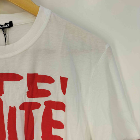 イッセイミヤケ ISSEY MIYAKE 黒タグ 10‐11 A/W CAFE プリント Tシャツ メンズ