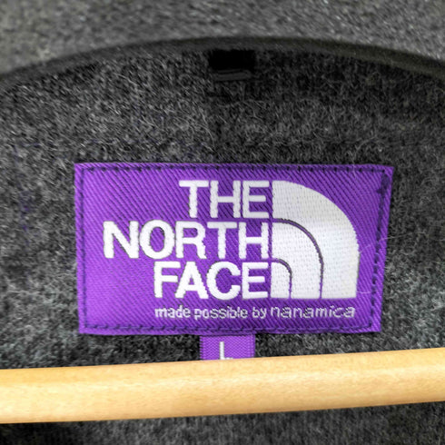 ノースフェイスパープルレーベル THE NORTH FACE PURPLE LABEL 24AW PLAS Wool Fleece Field Vest - Mix Charcoal メンズ import:L