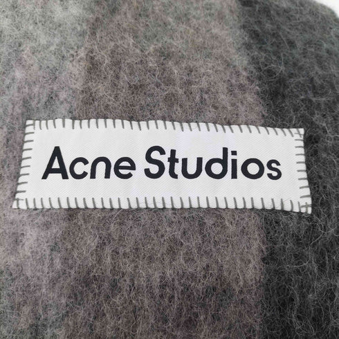 アクネストゥディオズ ACNE STUDIOS モヘアチェックスカーフ メンズ