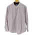 オーラリー AURALEE 24AW SUVIN HIGH COUNT CLOTH STRIPE スタンドシャツ メンズ JPN:5