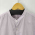 オーラリー AURALEE 24AW SUVIN HIGH COUNT CLOTH STRIPE スタンドシャツ メンズ JPN:5