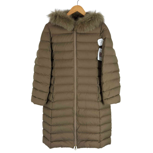 ユナイテッドアローズ UNITED ARROWS Canadian Colonial Down フォックスファー フーデット ダウンコート レディース 40