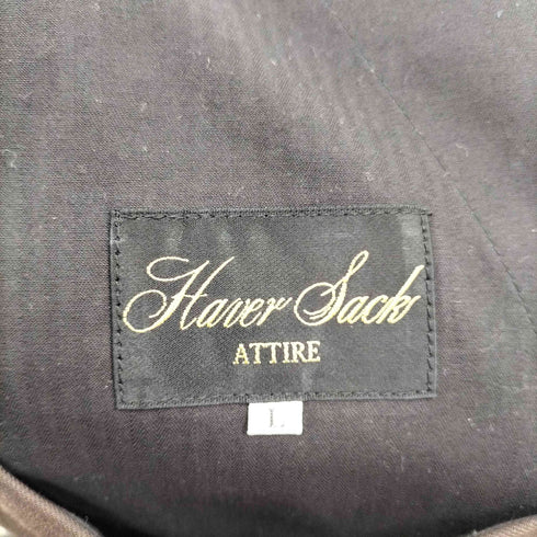 ハバーサック HAVERSACK ウォッシャブルサージ バギーパンツ メンズ JPN:L