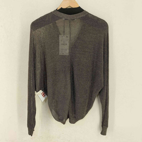 ザラ ZARA メタリックスレッドニットカーディガン レディース import:M