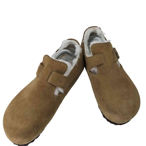 ビルケンシュトック BIRKENSTOCK DYED SHEARLING スエード ボアサンダル メンズ EUR:39