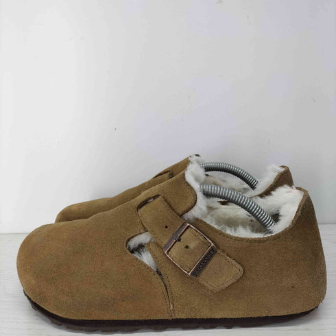 ビルケンシュトック BIRKENSTOCK DYED SHEARLING スエード ボアサンダル メンズ EUR:39