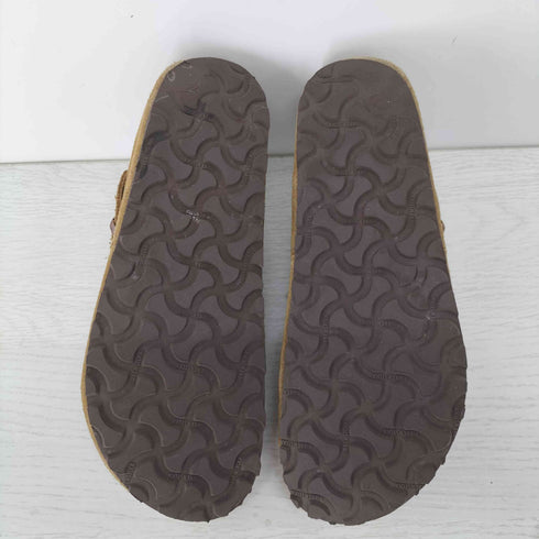 ビルケンシュトック BIRKENSTOCK DYED SHEARLING スエード ボアサンダル メンズ EUR:39