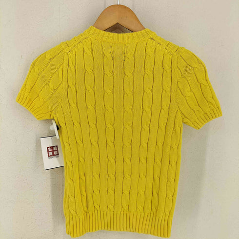 ポロラルフローレン POLO RALPH LAUREN ポニー刺繍 半袖ケーブルニット レディース SP