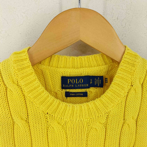 ポロラルフローレン POLO RALPH LAUREN ポニー刺繍 半袖ケーブルニット レディース SP