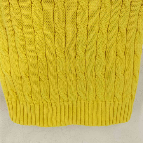 ポロラルフローレン POLO RALPH LAUREN ポニー刺繍 半袖ケーブルニット レディース SP