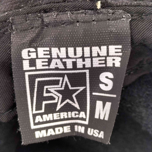 USA製 レザーバケットハット メンズ s/m