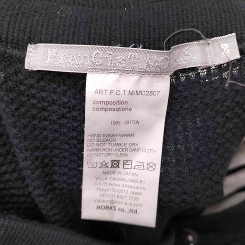 フランシストモークス FranCisT_MOR.K.S ダメージ加工ワッフルスウェットパンツ メンズ JPN:2