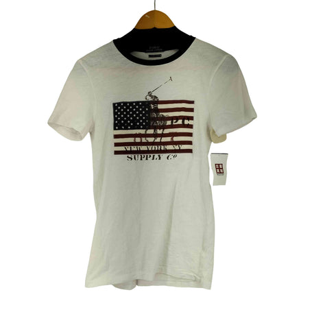ポロラルフローレン POLO RALPH LAUREN CUSTOM SLIM FIT フロントプリント S/S Tシャツ メンズ