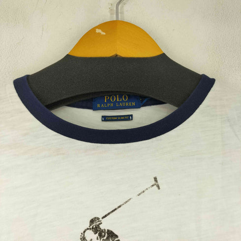 ポロラルフローレン POLO RALPH LAUREN CUSTOM SLIM FIT フロントプリント S/S Tシャツ メンズ