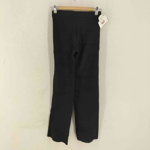 ザラ ZARA フロント ライン ニットスリット パンツ レディース S