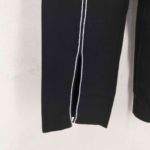 ザラ ZARA フロント ライン ニットスリット パンツ レディース S