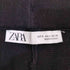 ザラ ZARA フロント ライン ニットスリット パンツ レディース S