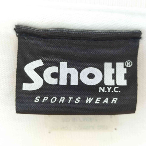 ショット Schott BROSプリント Tシャツ メンズ JPN:XL