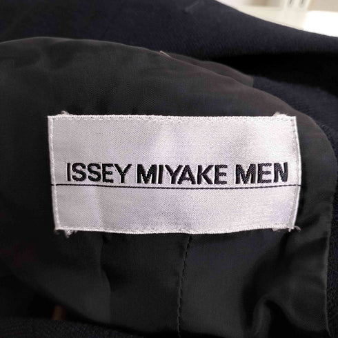 イッセイミヤケメン ISSEY MIYAKE MEN 96AW 銀タグ ジップポケットデザイン ウール 4B テーラードジャケット メンズ JPN:L