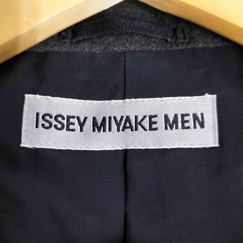 イッセイミヤケメン ISSEY MIYAKE MEN 銀タグ ウール 3B テーラードジャケット メンズ JPN:3