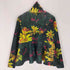 ノントーキョー NON TOKYO PRINT RIB HI-NECK TOP / YELLOW FLOWER レディース FREE