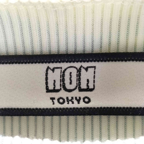 ノントーキョー NON TOKYO PRINT RIB HI-NECK TOP / YELLOW FLOWER レディース FREE
