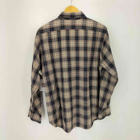ペンドルトン PENDLETON 70S MADE IN USA ウールチェックシャツ メンズ JPN:L