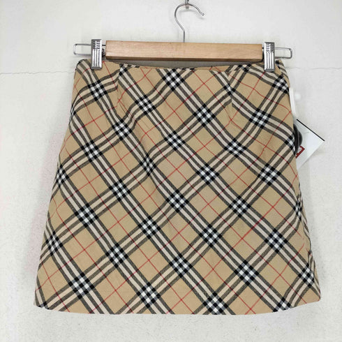 バーバリーブルーレーベル BURBERRY BLUE LABEL ノヴァチェックミニスカート レディース 38