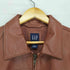ギャップ Gap 00s OLD レザージップアップブルゾン メンズ XL