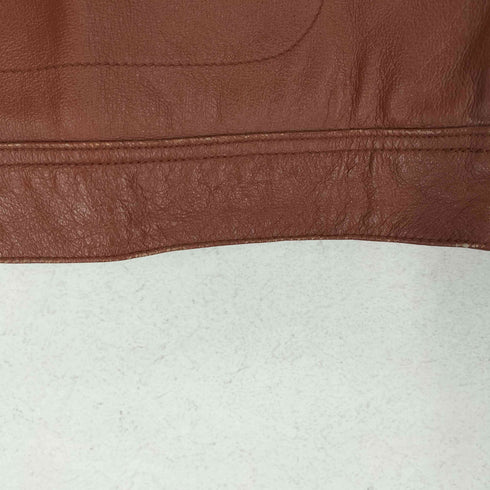 ギャップ Gap 00s OLD レザージップアップブルゾン メンズ XL