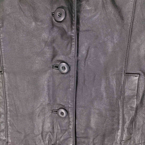 ウィルソン Wilsons Leather レザーテーラードジャケット レディース M