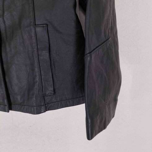 ウィルソン Wilsons Leather レザーテーラードジャケット レディース M