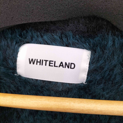 ホワイトランド WHITELAND 22AW シャギー ナイロンペイズリー カーディガン メンズ JPN:M