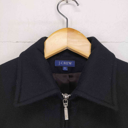 ジェイクルー J.CREW 00S ウールメルトンジップジャケット レディース S
