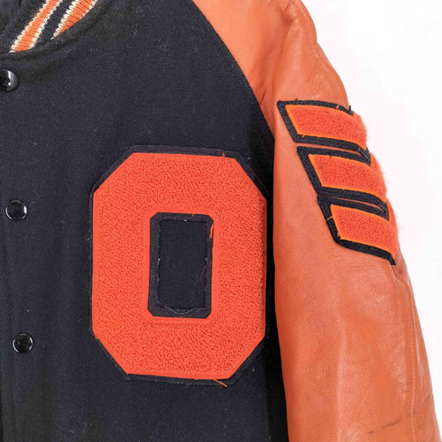 HOWE 80s MADE IN USA 袖レザースタジャン メンズ JPN:XL