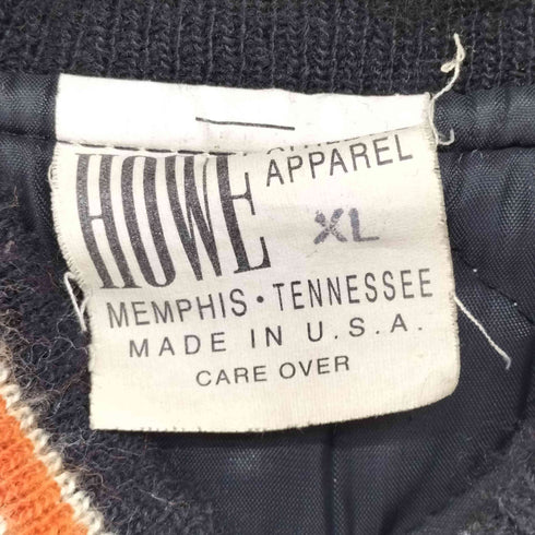 HOWE 80s MADE IN USA 袖レザースタジャン メンズ JPN:XL